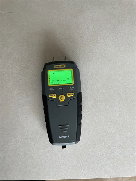 custom general tools mmd3e moisture meter|moisture meter for drywall readings.